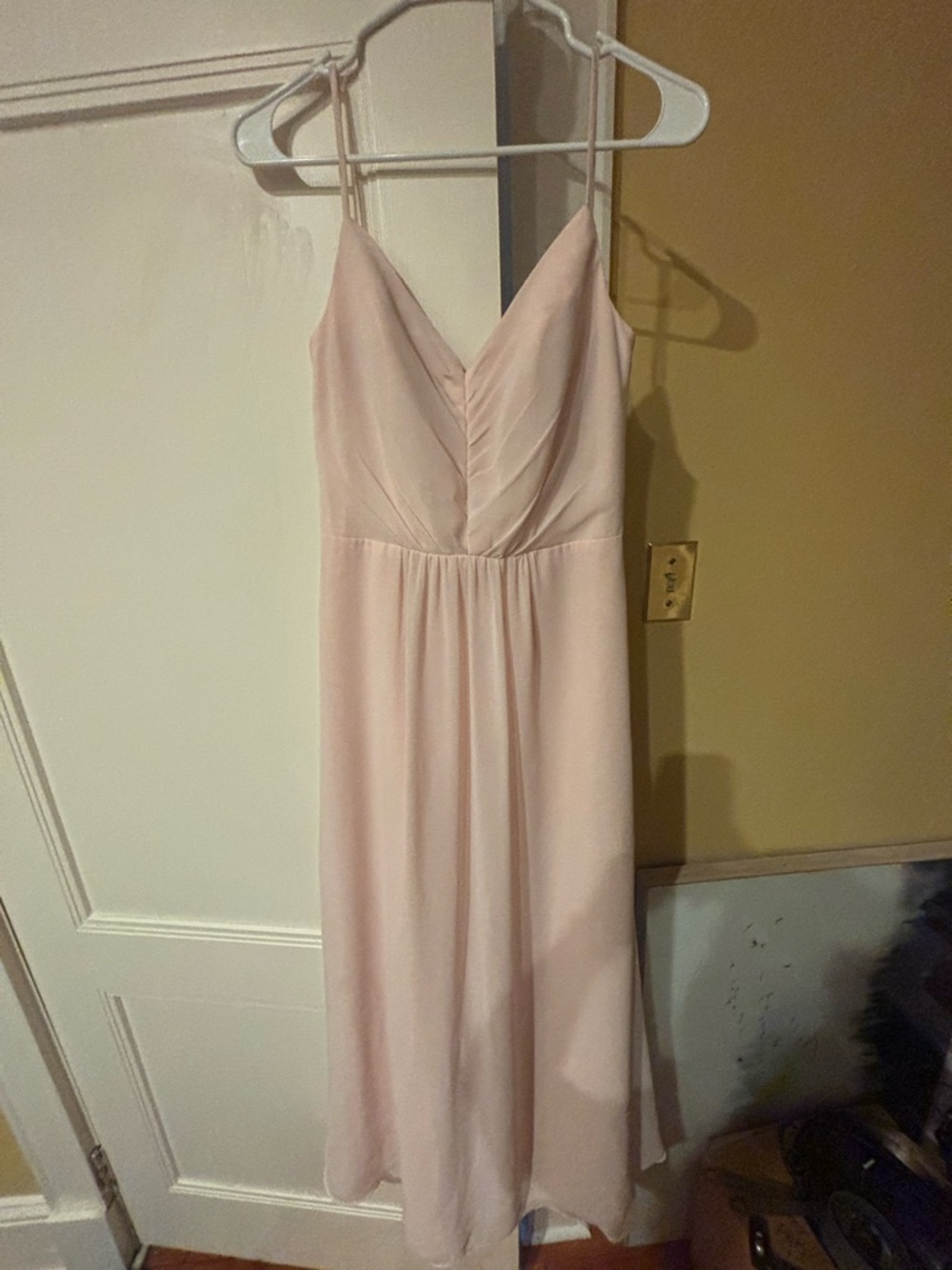 Light Pink Bridesmaid Dress